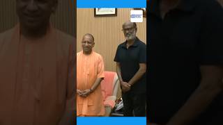 Actor Rajinikanth meets Uttar Pradesh CM Yogi Adityanath at his residence in Lucknow