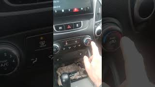 Как выключить автоматическое включение кондиционера на Hyundai EX 35, Tucson, Kia Sportage.