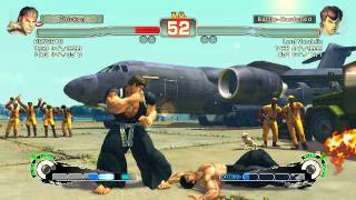 Ultra Street Fighter IV battle: Ryu vs Fei Long