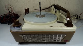 TOCADISCOS TURNTABLE WINCOFON E-2050 ARGENTINA 1964 RESTAURACION P2