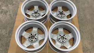 Mercedes Benz OEM Genuine R129 AMG R18" Staggered Wheels/Rims (Used + Refurbished)