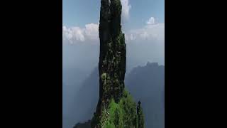 Breathtaking aerial view of Mount Fanjingshan in China's Guizhou, a @unesco world heritage.