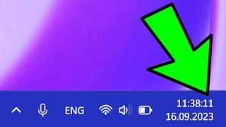 Как показать секунды на часах в панели задач Windows 11