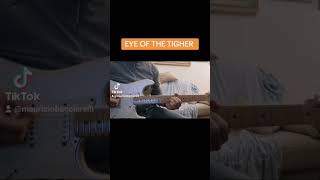 EYE OF THE TIGER - SURVIVOR - ROCKY SOUNDTRACK - GUITAR INTRO - GUITAR COVER