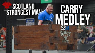 Carry medley event at Scotland's Strongest Man 2024