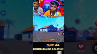 💀 KARTIK LIVE VS KSR IS LIVE 💀 #freefire #shortsfeed #gaming