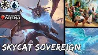 Skycat Sovereign - Azorious Flyers in MTG Arena Standard BO3