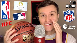 ASMR Whispering ALL About Sports Until You Sleep 😴⚽️ (whisper ramble)