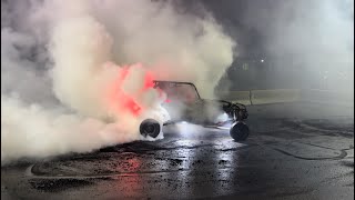 WE WON the Haltech HyperFest 2024 Burnout Contest at VIR in a Supercharged Rock Crawler!