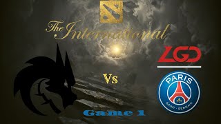 TI10 Grand Finals Team Spirit VS. PSG.LGD Game 1 Full