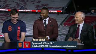 Kyle McCord on ACC Huddle