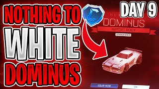 Nothing To White Dominus In 30 Days! Day 9 | Rocket League Trading