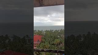 Arabian sea and back waters view from Amitanandamayi Ashram, Kerala  #amritapuri #amrita #kerala