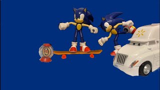 Walmart Marty Hauler And Angry Sonic Figure