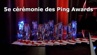 5e cérémonie des Ping Awards (2017)