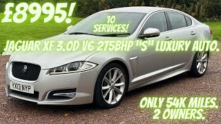 275bhp Jaguar XF 3.0d V6 “S” Luxury Auto!