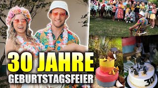 Meine 30er Geburtstagsfeier! | Sascha Huber