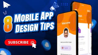 8 Tips for Designing Better Mobile Apps | RichestSoft