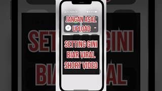 INI DIA CARA SETTING VIDEO SHORT AGAR RAME