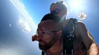 Marc First Skydive! Tandem Jump from 10000 feet at iJump Gran Canaria