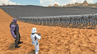 THANOS & STORMTROOPER VS 1,000,000 ALIENS - Full Animation