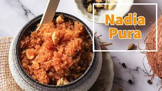 How to make Nadia Pura | Sweet Coconut Stuffing | Odia Coconut Jaggery Recipe