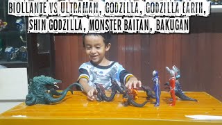 Biollante VS Ultraman, Godzilla, Godzilla Earth, Shin Godzilla, Monster Baltan & Bakugan