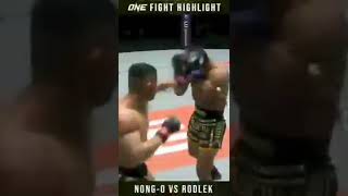 NONG-O VS RODLEK fight.🔥🔥 #shorts