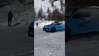 Lamborghini Urus Performante Sliding in Snow: Epic Winter Drifts! | GSCN Videos 2024