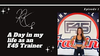 KKSkates VLOG//A Day in my life as an F45 Trainer//