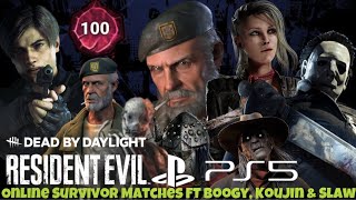 Dead by Daylight: Resident Evil - Online Survivor FT @boogywoogy93 @Koujin4 & @Slawdawgs1