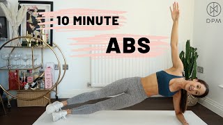 GET ABS IN 10 MINUTES | Danielle Peazer