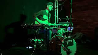 Carlo Poddighe « LA Woman » The Doors cover @ La Cale Nancy France 15022024 SuperEgo One Man Band