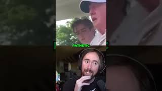 Asmongold Reacts to Trump’s Shocking Comments on Biden and Kamala in Golf Cart Encounter! #shorts