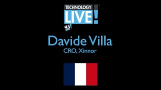 A3 Communications Technology Live: Davide Villa, Xinnor, testimonial