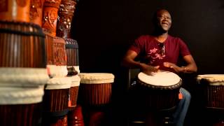 M'bemba Bangoura Plays Wula Drum #4054