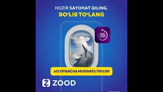 Orzuingizdagi ta'til yanada yaqinroq. Oldindan to'lovsiz muddatli to'lovda sayohat qiling