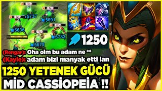 1250 YETENEK GÜCÜ CASSİOPEİA