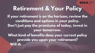 #themoreyouknow Retirement and Your Liability Policy