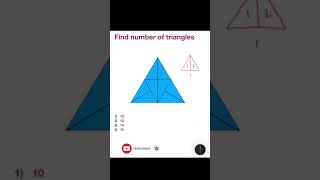 Counting triangles made easy! 🔍🔢 Dive into the figure and discover the total number of triangles. 🧮