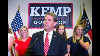 Georgia Gov. Kemp Gives Update Of Covid-19