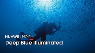 HUAWEI P60 Pro - Deep Blue Illuminated