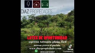 lotes en venta planos sopetran