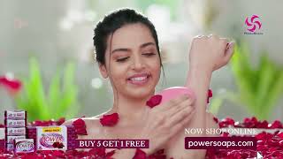 Nature Power Beauty Soap Rose /Malayalam | Buy 5 Get 1 Free-100gm