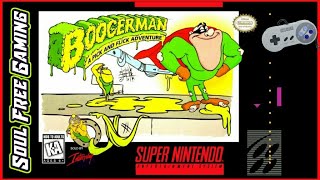 (RETRO SNES) Boogerman: A Pick and Flick Adventure (Super Nintendo)