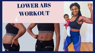 15 MIN LOWER ABS Workout : LOSE LOWER BELLY FAT