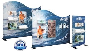 Airborne Visuals Klik Magnetic Trade Show Display Wall