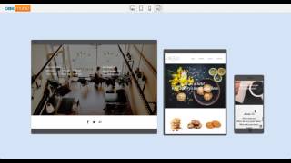 Parallax Mobile Responsive Website for a Restaurant