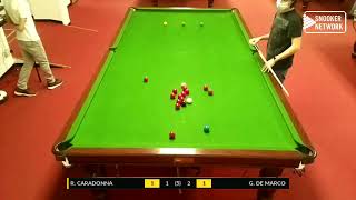 TORINO SNOOKER CLUB - REG. FIBIS PIEMONTE CAT. B 2020/21 - R. CARADONNA vs G. DE MARCO