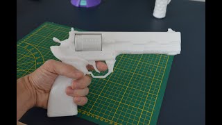 3D printed cyberpunk 2077 revolver